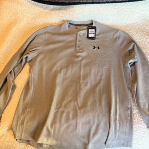 Under Armour Waffle Knit Henley XL